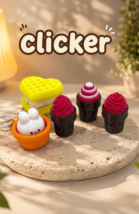 clicker های عروسکی و زیبا در طرح های مختلف